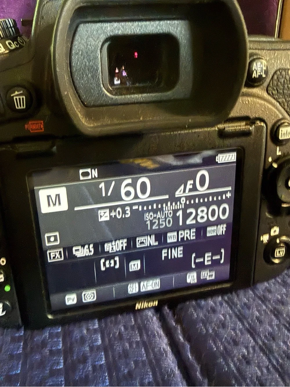 Nikon D750 Full-Frame DSLR Body in Black